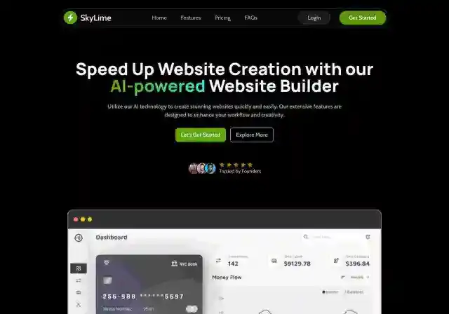 Showcase Website 4 | Made with Makeweb.ai