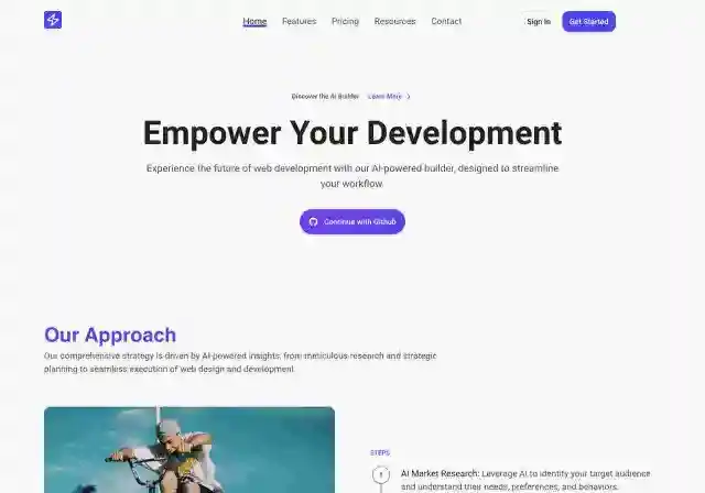 Showcase Website 3 | Made with Makeweb.ai