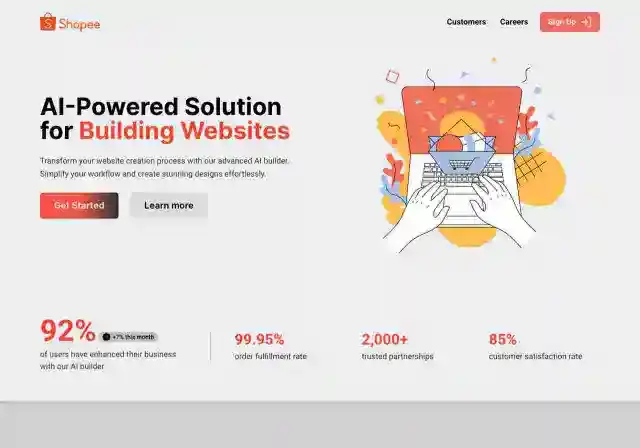 Showcase Website 5 | Made with Makeweb.ai